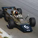 Emerson Fittipaldi, Lotus 56B, 8th position, 1971 Italian Grand Prix. © LAT Photographic