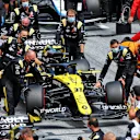 Esteban Ocon (FRA) Renault F1 Team RS20 on the grid.\rSteiermark Grand Prix, Sunday 12th July 2020. Spielberg, Austria.\rFIA Pool Image for Editorial Use Only