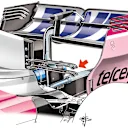 Force India also opted to run their Monaco T-wing in Hungary. © Giorgio Piola