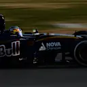 Carlos Sainz jr (ESP) Scuderia Toro Rosso STR10 at Formula One Testing, Day Two, Barcelona, Spain, 20 February 2015.