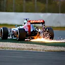 Max Verstappen (NDL) Scuderia Toro Rosso STR10 at Formula One Testing, Day Two, Barcelona, Spain, 27 February 2015.