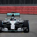 Nico Rosberg (GER) Mercedes AMG F1 W06 at the Mercedes AMG F1 W06 First Run, Silverstone, England, 29 January 2015. ©Mercedes AMG Petronas F1 Team

