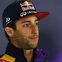 Daniel Ricciardo (AUS) Red Bull Racing in the press conference at Formula One World Championship, Rd8, Austrian Grand Prix, Preparations, Spielberg, Austria, Thursday 18 June 2015. &copy; Sutton Motorsport Images