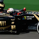 Romain Grosjean (FRA) Lotus E23 Hybrid at Formula One World Championship, Rd11, Belgian Grand Prix, Practice, Spa Francorchamps, Belgium, Friday 21 August 2015. &copy; Sutton Motorsport Images