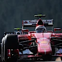 Kimi Raikkonen (FIN) Ferrari SF15-T at Formula One World Championship, Rd11, Belgian Grand Prix, Practice, Spa Francorchamps, Belgium, Friday 21 August 2015. &copy; Sutton Motorsport Images
