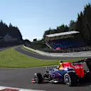 Daniil Kvyat (RUS) Red Bull Racing RB11 at Formula One World Championship, Rd11, Belgian Grand Prix, Practice, Spa Francorchamps, Belgium, Friday 21 August 2015. &copy; Sutton Motorsport Images