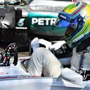 Felipe Massa (BRA) Williams in parc ferme at Formula One World Championship, Rd11, Belgian Grand Prix, Qualifying, Spa Francorchamps, Belgium, Saturday 22 August 2015. &copy; Sutton Motorsport Images