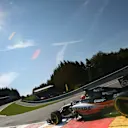 Nico Hulkenberg (GER) Force India VJM08 at Formula One World Championship, Rd11, Belgian Grand Prix, Qualifying, Spa Francorchamps, Belgium, Saturday 22 August 2015. &copy; Sutton Motorsport Images