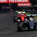 Lewis Hamilton (GBR) Mercedes AMG F1 W06 at Formula One World Championship, Rd11, Belgian Grand Prix, Qualifying, Spa Francorchamps, Belgium, Saturday 22 August 2015. &copy; Sutton Motorsport Images