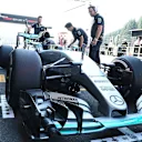 Nico Rosberg (GER) Mercedes AMG F1 W06 at Formula One World Championship, Rd11, Belgian Grand Prix, Qualifying, Spa Francorchamps, Belgium, Saturday 22 August 2015. &copy; Sutton Motorsport Images