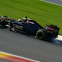 Pastor Maldonado (VEN) Lotus E23 Hybrid at Formula One World Championship, Rd11, Belgian Grand Prix, Qualifying, Spa Francorchamps, Belgium, Saturday 22 August 2015. &copy; Sutton Motorsport Images