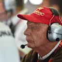 Niki Lauda (AUT) Mercedes AMG F1 Non-Executive Chairman at Formula One World Championship, Rd11, Belgian Grand Prix, Qualifying, Spa Francorchamps, Belgium, Saturday 22 August 2015. &copy; Sutton Motorsport Images