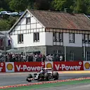 Romain Grosjean (FRA) Lotus E23 Hybrid at Formula One World Championship, Rd11, Belgian Grand Prix, Qualifying, Spa Francorchamps, Belgium, Saturday 22 August 2015. &copy; Sutton Motorsport Images