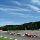 Sebastian Vettel (GER) Ferrari SF15-T at Formula One World Championship, Rd11, Belgian Grand Prix, Race, Spa Francorchamps, Belgium, Sunday 23 August 2015. &copy; Sutton Motorsport Images
