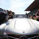 Lewis Hamilton (GBR) Mercedes AMG F1 at the drivers parade at Formula One World Championship, Rd11, Belgian Grand Prix, Race, Spa Francorchamps, Belgium, Sunday 23 August 2015. &copy; Sutton Motorsport Images