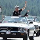 Nico Hulkenberg (GER) Force India F1 on the drivers parade at Formula One World Championship, Rd11, Belgian Grand Prix, Race, Spa Francorchamps, Belgium, Sunday 23 August 2015. &copy; Sutton Motorsport Images