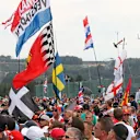 Fans and flags at Formula One World Championship, Rd11, Belgian Grand Prix, Race, Spa Francorchamps, Belgium, Sunday 23 August 2015. &copy; Sutton Motorsport Images