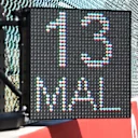 Electronic grid marker boards at Formula One World Championship, Rd11, Belgian Grand Prix, Preparations, Spa Francorchamps, Belgium, Thursday 20 August 2015. &copy; Sutton Motorsport Images