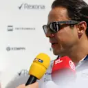 Felipe Massa (BRA) Williams talks with the media at Formula One World Championship, Rd11, Belgian Grand Prix, Preparations, Spa Francorchamps, Belgium, Thursday 20 August 2015. &copy; Sutton Motorsport Images