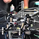 Mercedes AMG F1 W06 chassis and front suspension detail at Formula One World Championship, Rd11, Belgian Grand Prix, Preparations, Spa Francorchamps, Belgium, Thursday 20 August 2015. &copy; Sutton Motorsport Images
