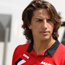 Roberto Merhi (ESP) Marussia at Formula One World Championship, Rd10, Hungarian Grand Prix, Preparations, Hungaroring, Hungary, Thursday 23 July 2015. &copy; Sutton Motorsport Images