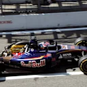Max Verstappen (NDL) Scuderia Toro Rosso STR10 with missing engine cover at Formula One World Championship, Rd12, Italian Grand Prix, Qualifying, Monza, Italy, Saturday 5  September 2015. &copy; Sutton Motorsport Images
