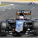 Nico Hulkenberg (GER) Force India VJM08 on the grid at Formula One World Championship, Rd5, Spanish Grand Prix Race, Barcelona, Spain, Sunday 10 May 2015. &copy; Sutton Motorsport Images