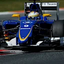 Marcus Ericsson (SWE) Sauber C34 at Formula One Testing, Day One, Barcelona, Spain, 12 May 2015. &copy; Sutton Motorsport Images