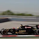 Pastor Maldonado (VEN) Lotus E23 Hybrid at Formula One Testing, Day One, Barcelona, Spain, 12 May 2015. &copy; Sutton Motorsport Images