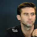 Matthew Carter (GBR) Lotus F1 Team CEO in the press conference at Formula One World Championship, Rd16, United States  Grand Prix, Practice, Austin, Texas, USA, Friday 23 October 2015. &copy; Sutton Motorsport Images