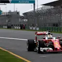 Sebastian Vettel (GER) Ferrari SF16-H at Formula One World Championship, Rd1, Australian Grand Prix, Practice, Albert Park, Melbourne, Australia, Friday 18 March 2016. &copy; Sutton Motorsport Images