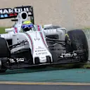 Felipe Massa (BRA) Williams FW38 runs wide at Formula One World Championship, Rd1, Australian Grand Prix, Practice, Albert Park, Melbourne, Australia, Friday 18 March 2016. &copy; Sutton Motorsport Images
