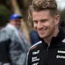 Nico Hulkenberg (GER) Force India F1 signs autographs for the fans at Formula One World Championship, Rd1, Australian Grand Prix, Practice, Albert Park, Melbourne, Australia, Friday 18 March 2016. &copy; Sutton Motorsport Images