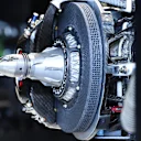 Mercedes-Benz F1 W07 Hybrid front brake detail at Formula One World Championship, Rd1, Australian Grand Prix, Practice, Albert Park, Melbourne, Australia, Friday 18 March 2016. &copy; Sutton Motorsport Images