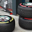 Pirelli tyres at Formula One World Championship, Rd1, Australian Grand Prix, Qualifying, Albert Park, Melbourne, Australia, Saturday 19 March 2016. &copy; Sutton Motorsport Images