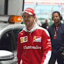 Sebastian Vettel (GER) Ferrari at Formula One World Championship, Rd1, Australian Grand Prix, Qualifying, Albert Park, Melbourne, Australia, Saturday 19 March 2016. &copy; Sutton Motorsport Images