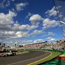 Romain Grosjean (FRA) Haas VF-16 at Formula One World Championship, Rd1, Australian Grand Prix, Race, Albert Park, Melbourne, Australia, Sunday 20 March 2016. &copy; Sutton Motorsport Images