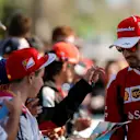 Jean-Eric Vergne (FRA) Ferrari Development Driver signs autographs for the fans at Formula One World Championship, Rd1, Australian Grand Prix, Race, Albert Park, Melbourne, Australia, Sunday 20 March 2016. &copy; Sutton Motorsport Images