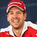 Sebastian Vettel (GER) Ferrari in the Press Conference at Formula One World Championship, Rd1, Australian Grand Prix, Preparations, Albert Park, Melbourne, Australia, Thursday 17 March 2016. &copy; 2014