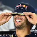 Daniel Ricciardo (AUS) Red Bull Racing in the Press Conference at Formula One World Championship, Rd1, Australian Grand Prix, Preparations, Albert Park, Melbourne, Australia, Thursday 17 March 2016. &copy; 2014