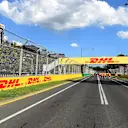 Track view and DHL signage at Formula One World Championship, Rd1, Australian Grand Prix, Preparations, Albert Park, Melbourne, Australia, Wednesday 16 March 2016. &copy; Sutton Motorsport Images