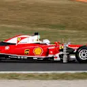Sebastian Vettel (GER) Ferrari SF16-T with aero sensors at Formula One Testing, Day One, Barcelona, Spain, Monday 22 February 2016. &copy; Sutton Motorsport Images