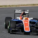 Pascal Wehrlein (GER) Manor Racing MRT05 at Formula One Testing, Day One, Barcelona, Spain, Monday 22 February 2016. &copy; Sutton Motorsport Images
