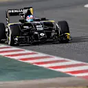 Jolyon Palmer (GBR) Renault Sport F1 Team RS16 at Formula One Testing, Day One, Barcelona, Spain, Monday 22 February 2016. &copy; Sutton Motorsport Images