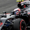 Jenson Button (GBR) McLaren MP4-31 at Formula One World Championship, Rd12, German Grand Prix, Practice, Hockenheim, Germany, Friday 29 July 2016. &copy; Sutton Images