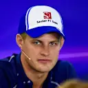 Marcus Ericsson (SWE) Sauber in the Press Conference at Formula One World Championship, Rd11, Preparations, Hungaroring, Hungary, Thursday 21 July 2016. &copy; Sutton Images