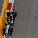 Nico Hulkenberg (GER) Force India VJM09 at Formula One World Championship, Rd15, Singapore Grand Prix, Qualifying, Marina Bay Street Circuit, Singapore, Saturday 17 September 2016. &copy; Sutton Images