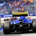 Felipe Nasr (BRA) Sauber C35 at Formula One World Championship, Rd15, Singapore Grand Prix, Qualifying, Marina Bay Street Circuit, Singapore, Saturday 17 September 2016. &copy; Sutton Images