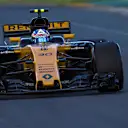 Jolyon Palmer (GBR) Renault Sport F1 Team RS17 at Formula One World Championship, Rd1, Australian Grand Prix, Qualifying, Albert Park, Melbourne, Australia, Saturday 25 March 2017. © Sutton Motorsport Images