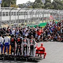 Driver group photo at Formula One World Championship, Rd1, Australian Grand Prix, Race, Albert Park, Melbourne, Australia, Sunday 26 March 2017. © Sutton Motorsport Images